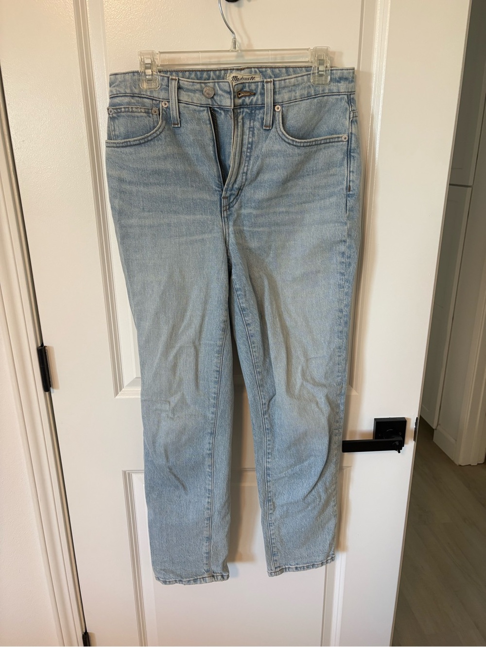 Madewell Light Wash High-Rise Women’s Jeans - Classic Straight Leg